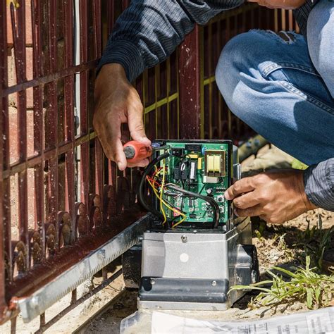 gate repair electrical box|how to repair automatic gate.